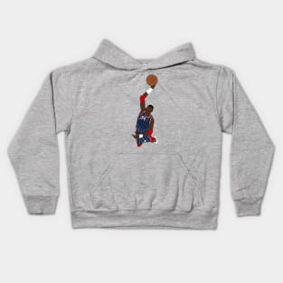 Hakeem Olajuwon Dunk Kids Hoodie